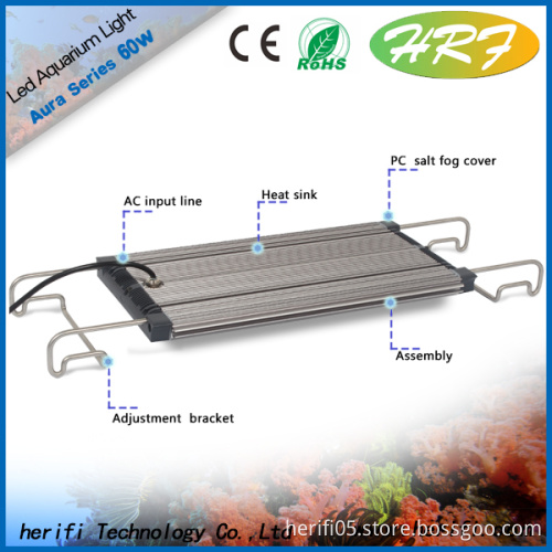 Led Aquarium Lighting Simulate Sunset,Sunrise And Moonlight For Fish,Coral Reef Marine Products